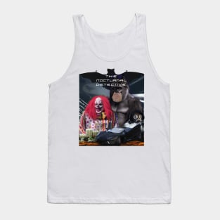 The Nocturnal Detective Superhero Parody Gothic Hero Tank Top